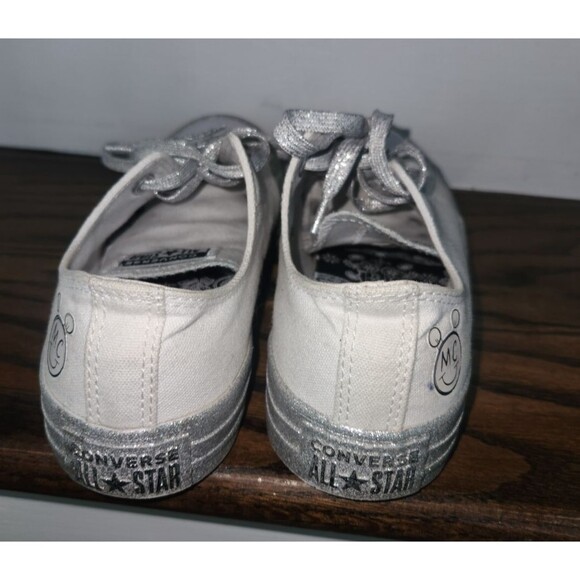 Pre-Owned Converse x Miley Cyrus Sneakers Limited Edition-White- Women's Size 6 - Picture 11 of 14